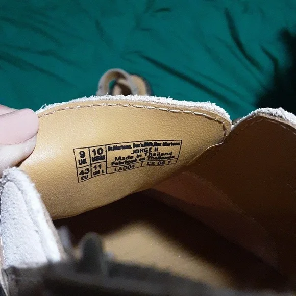 Dr. Martens Tan Leather Men's  Sandals Size 10. - Picture 4 of 10